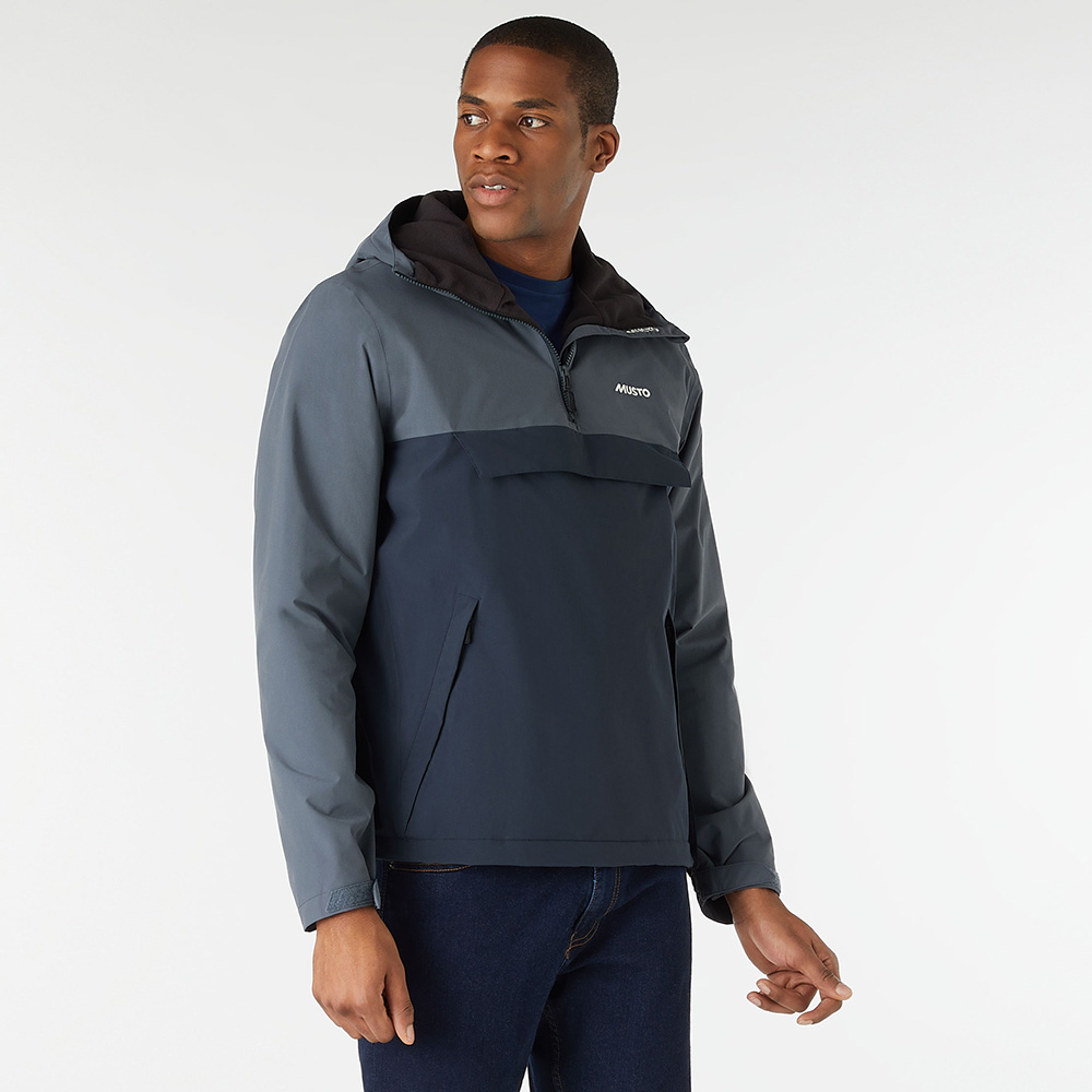 Musto Men's Snug Anorak - Size Medium - Navy / Ombre Blue