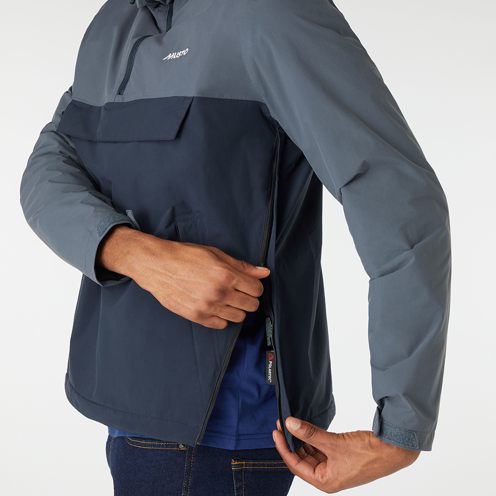 Musto Men's Snug Anorak - Size Medium - Navy / Ombre Blue