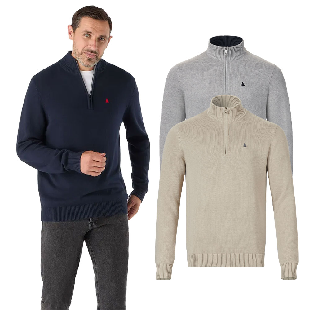 Musto Original 1/4 Zip Neck Knit - Image
