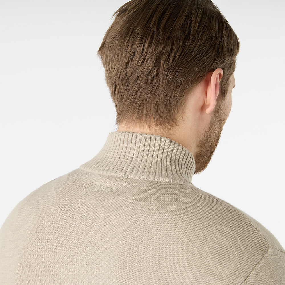 Musto Original 1/4 Zip Neck Knit - Pure Cashmere