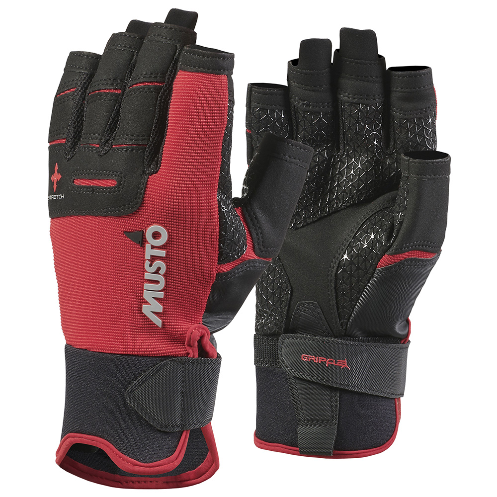 Musto Performance Short Finger Gloves - True Red