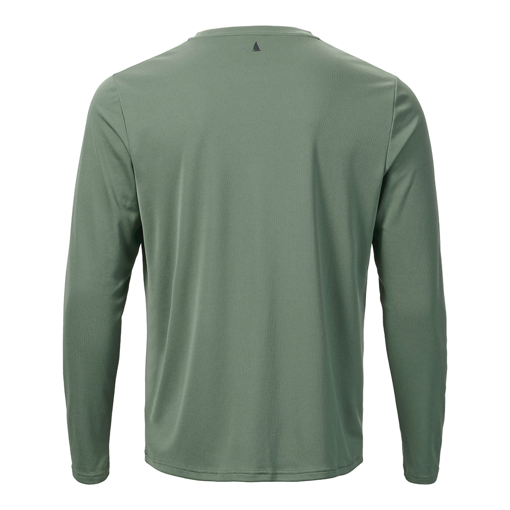 Musto Signature Long Sleeve Tee - Size Small - Duck Green