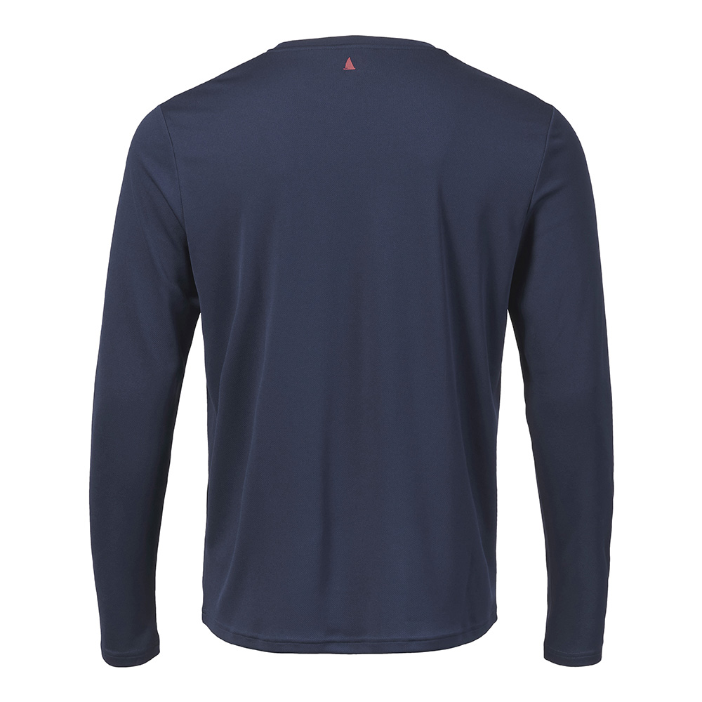 Musto Signature Long Sleeve Tee - Size Small - Maritime Blue