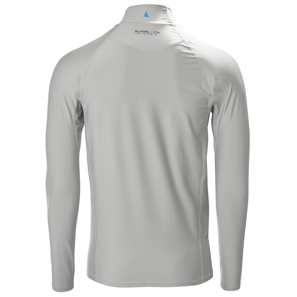 Musto Sunblock Dynamic Long Sleeve Top - Light Grey