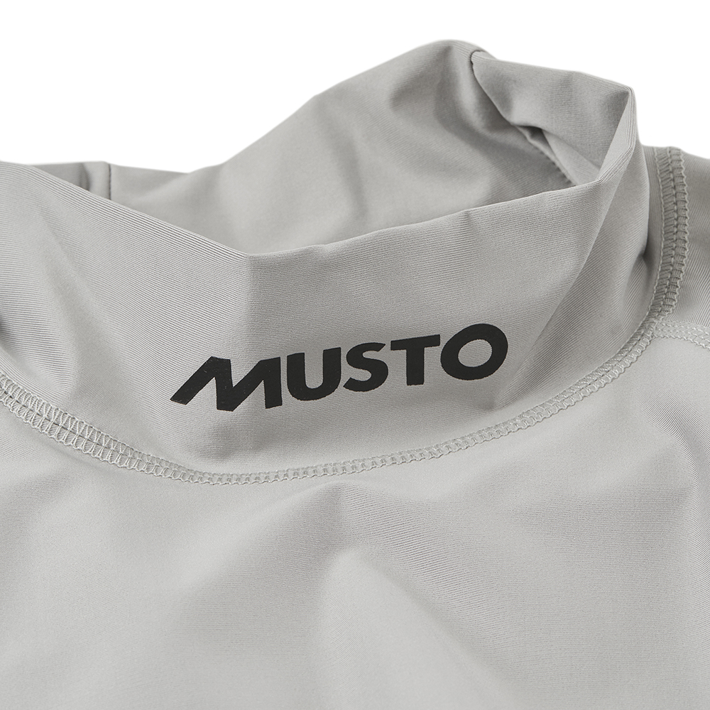 Musto Sunblock Dynamic Long Sleeve Top - Light Grey