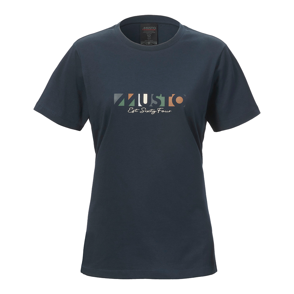 Musto Women's 1964 Short Sleeve T-Shirt - Navy