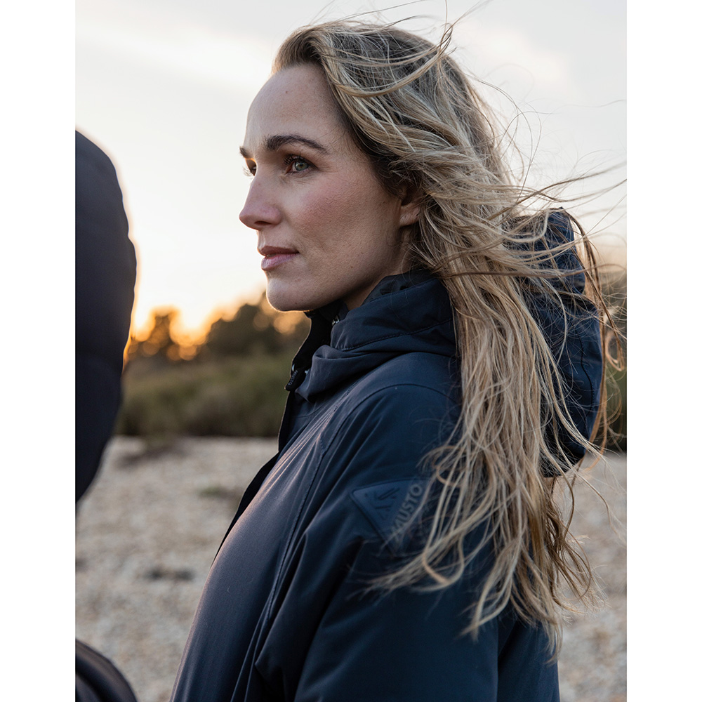 Musto Women's Corsica Primaloft Longline Parka - Navy