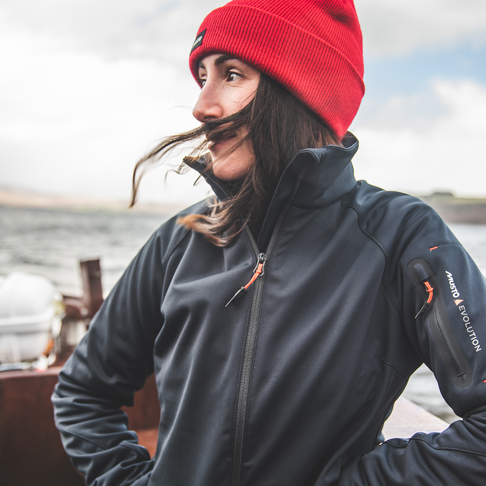 Musto Women's Crew Softshell Jacket - Black