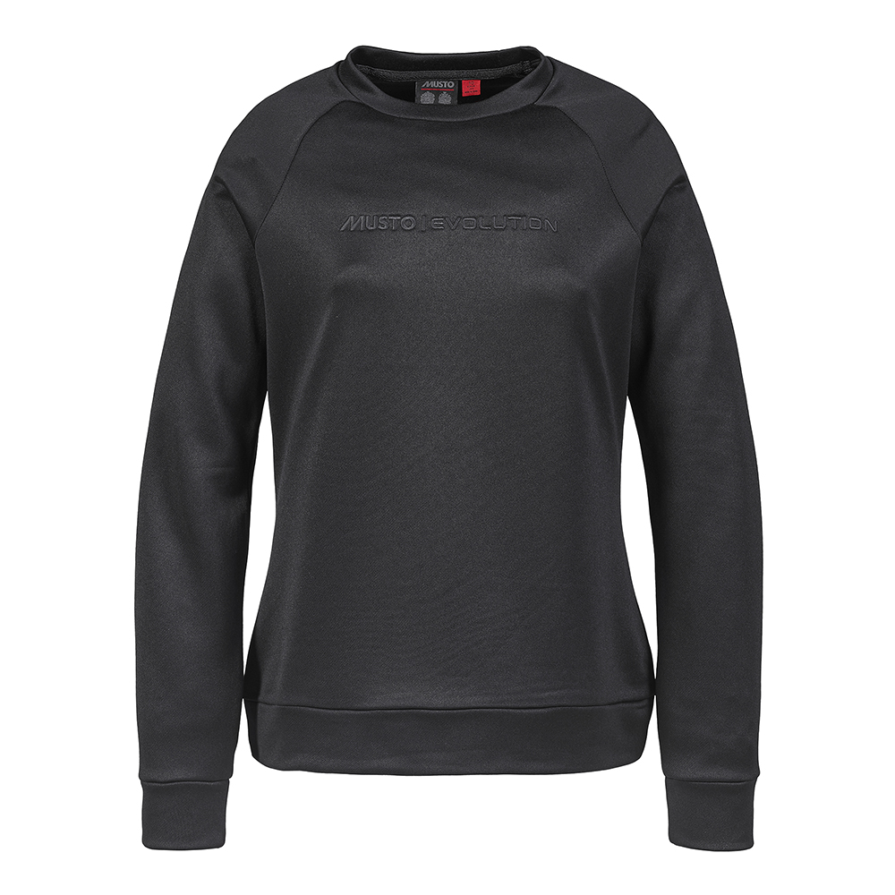 Musto Women's Evolution OSM Tech Crew - Black