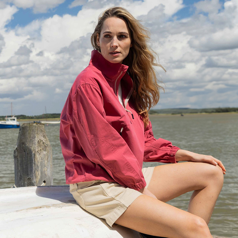 Musto Women's Falmouth Anorak - Size 10 - Sweet Raspberry
