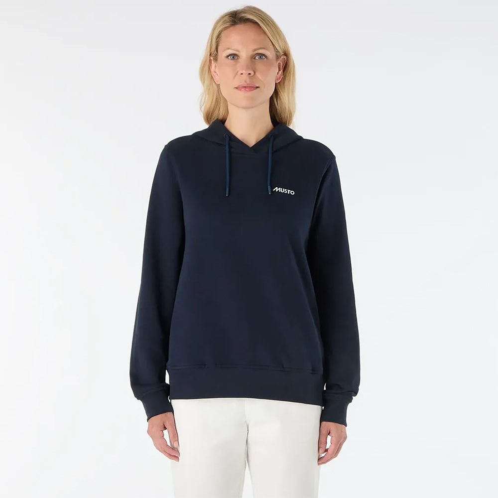 Musto Women's Logo Hoodie - Navy