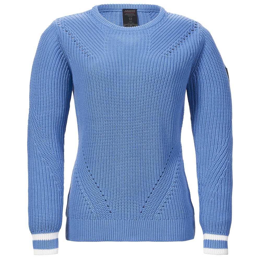 Musto Women's Marina Knit - Size 10 - Silver Lake Blue
