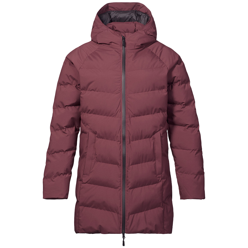 Musto Women's Marina Long Quilted Jacket - Windsor Wine