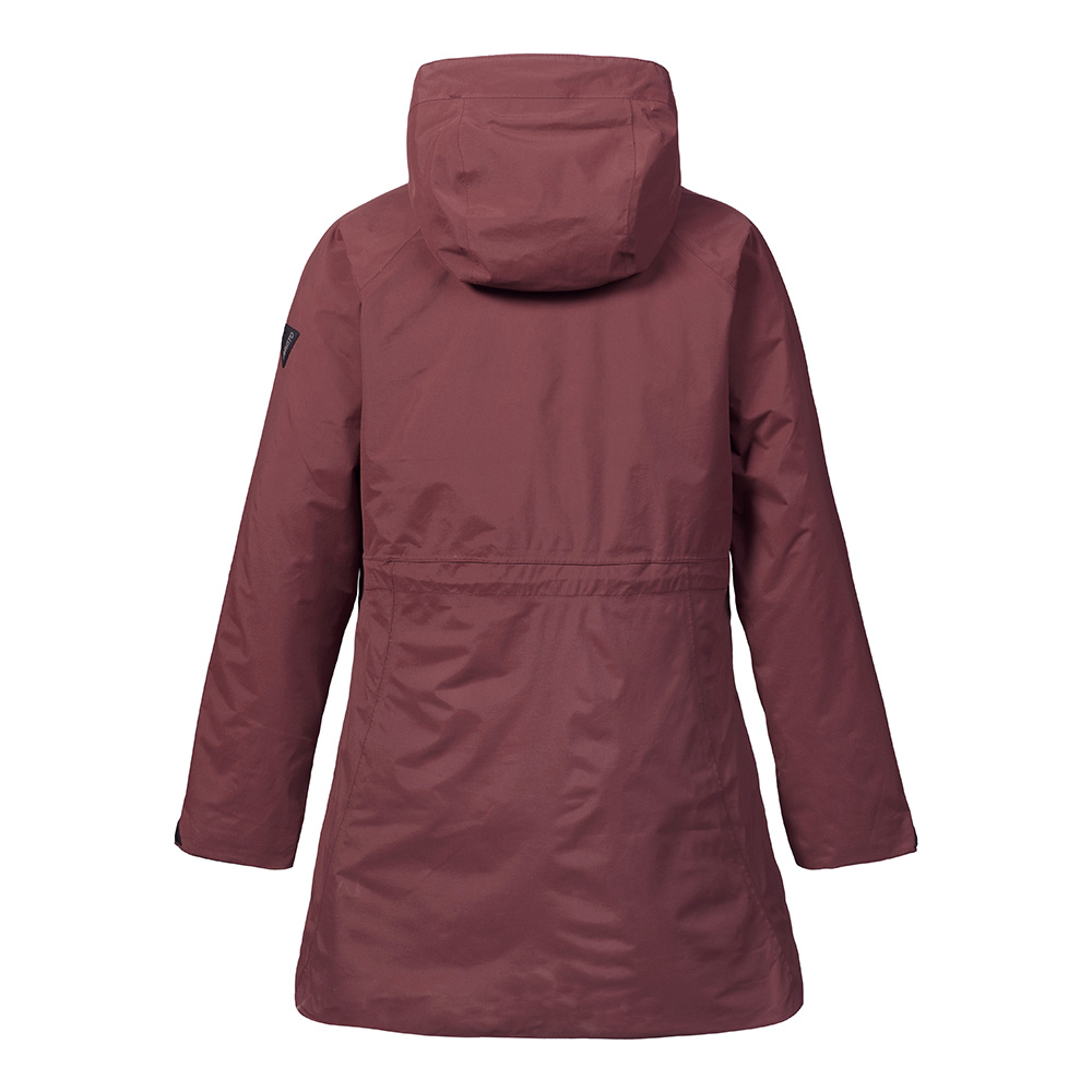 Musto Women's Marina Primaloft 3 In 1 Parka - Windsor Wine