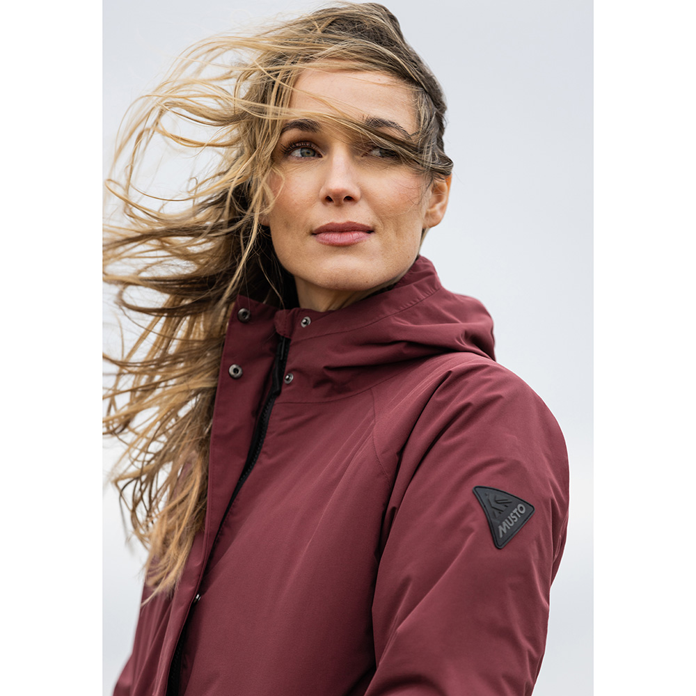 Musto Women's Marina Primaloft 3 In 1 Parka - Windsor Wine