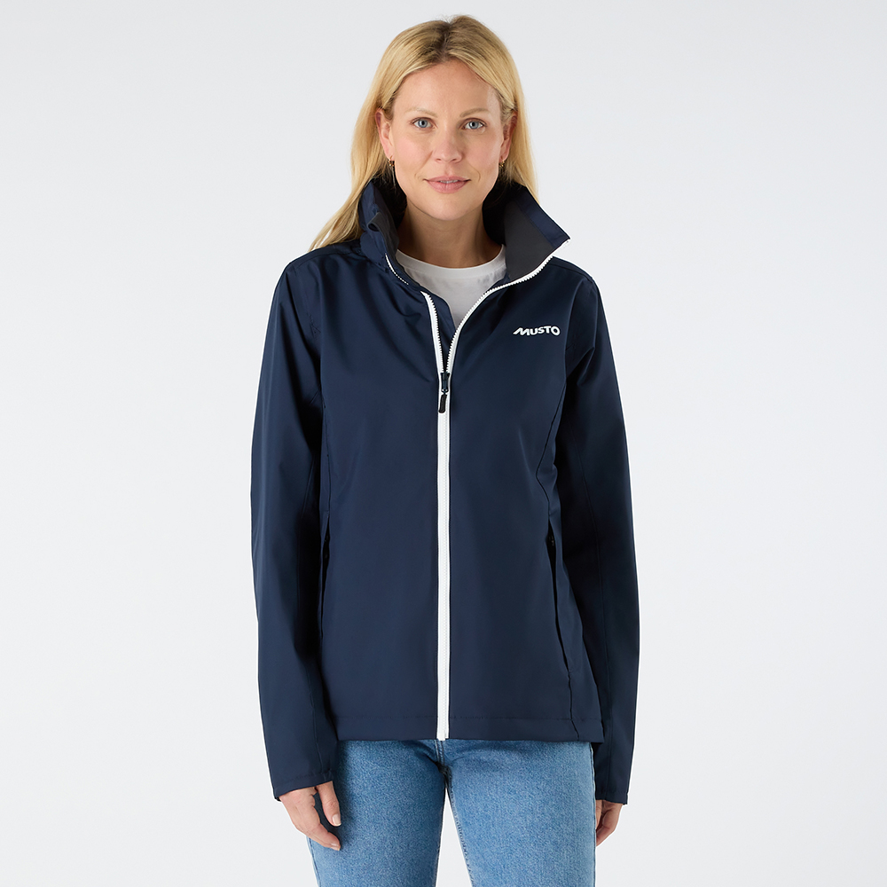 Musto Women's Nautic Rain Jacket - Navy