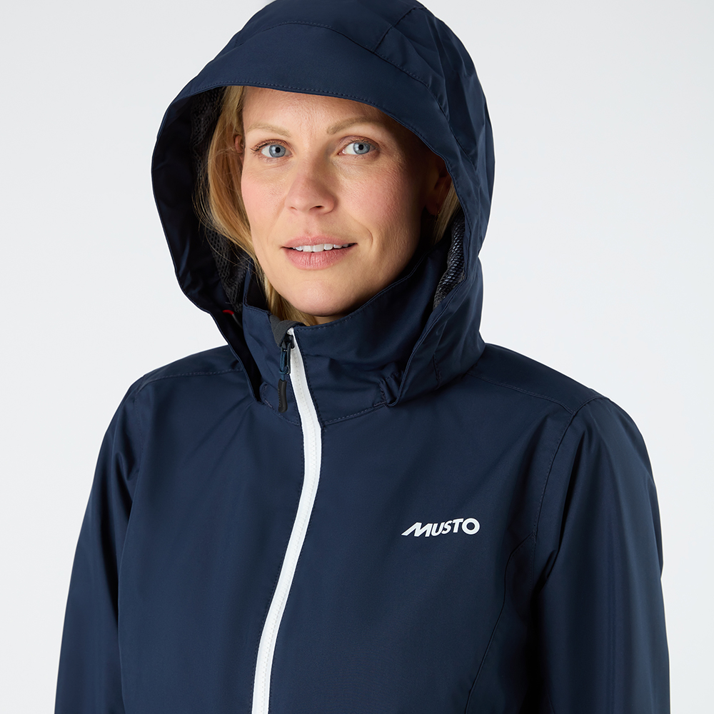 Musto Women's Nautic Rain Jacket - Navy