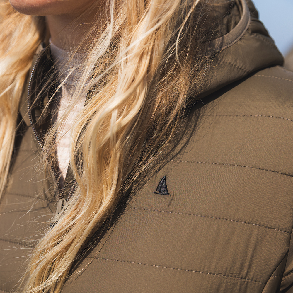 Musto Women's Original Lite Puffer Coat - Crocodile