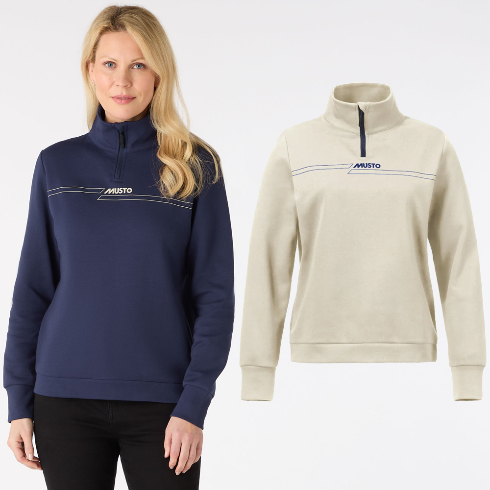 Musto Women's Signature 1/4 Zip Sweat - Image