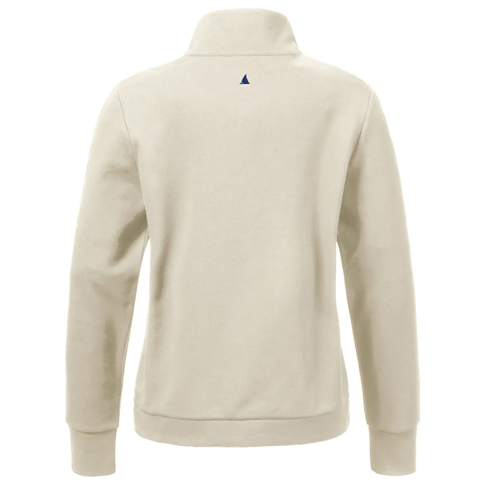 Musto Women's Signature 1/4 Zip Sweat - Pumice