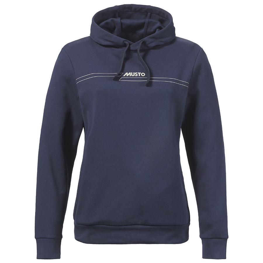 Musto Women's Signature Hoodie - Maritime Blue