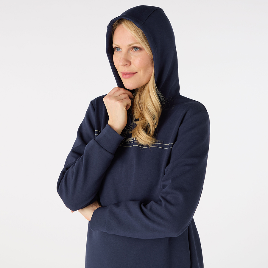 Musto Women's Signature Hoodie - Maritime Blue