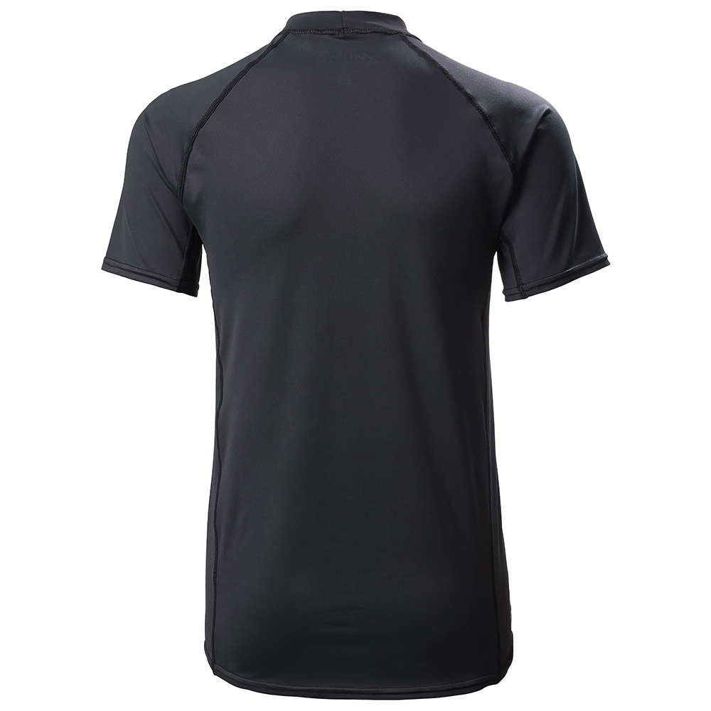 Musto Youth Insignia UV Fast Dry Short Sleeve T-Shirt Rash Guard - Black