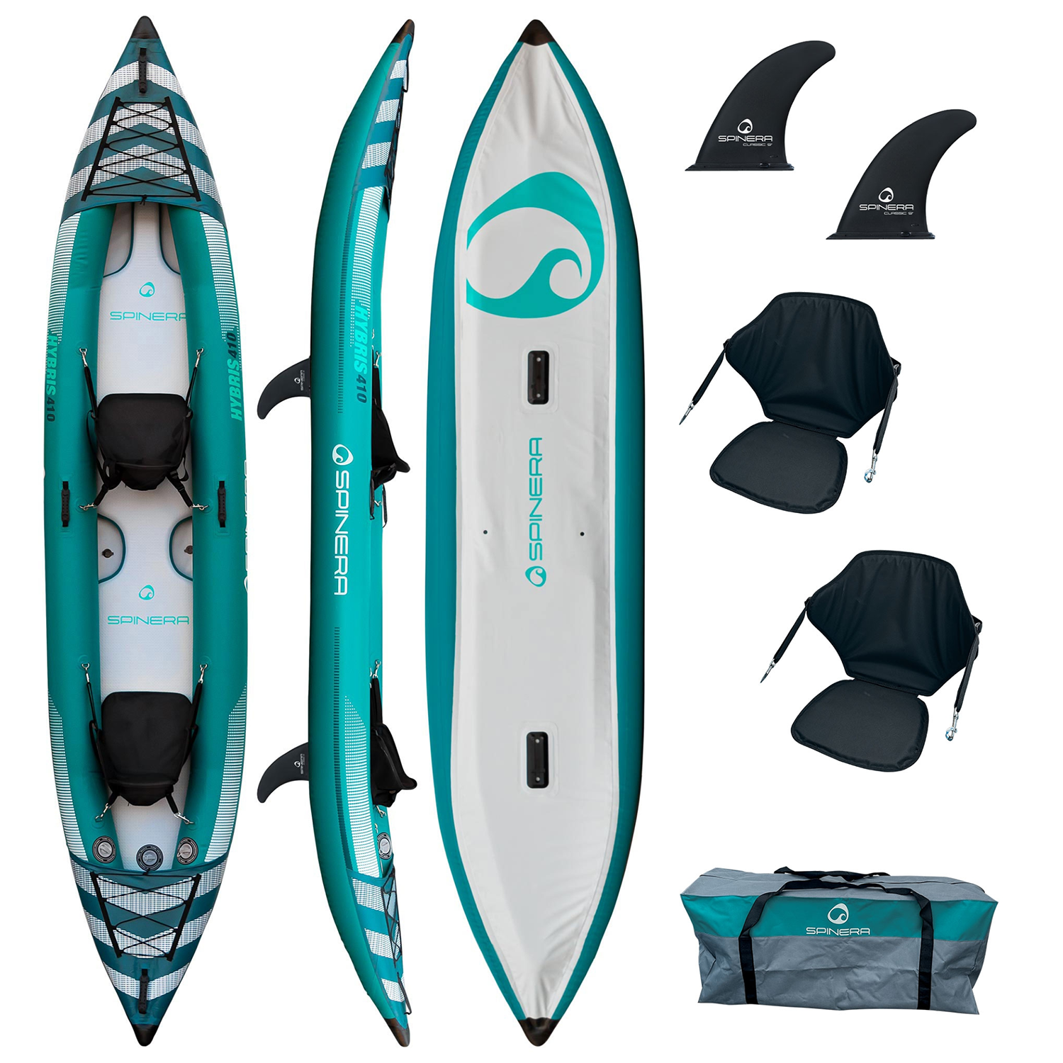 Spinera Hybris 410 2 Person Inflatable Kayak - Image