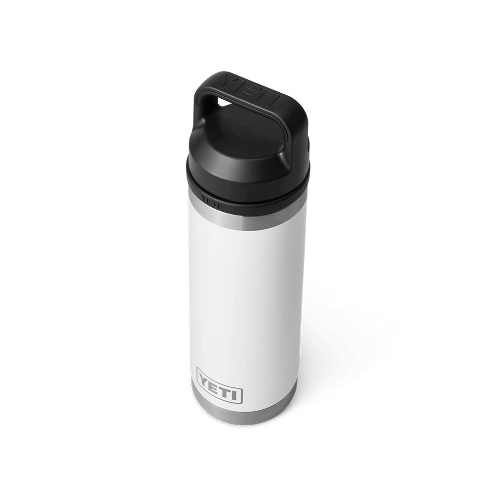 YETI Rambler 18oz Bottle with Chug Cap - White