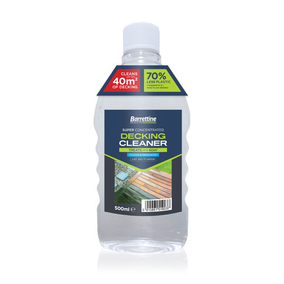 Barrettine Super Concentrated Decking Cleaner 500ml - Image