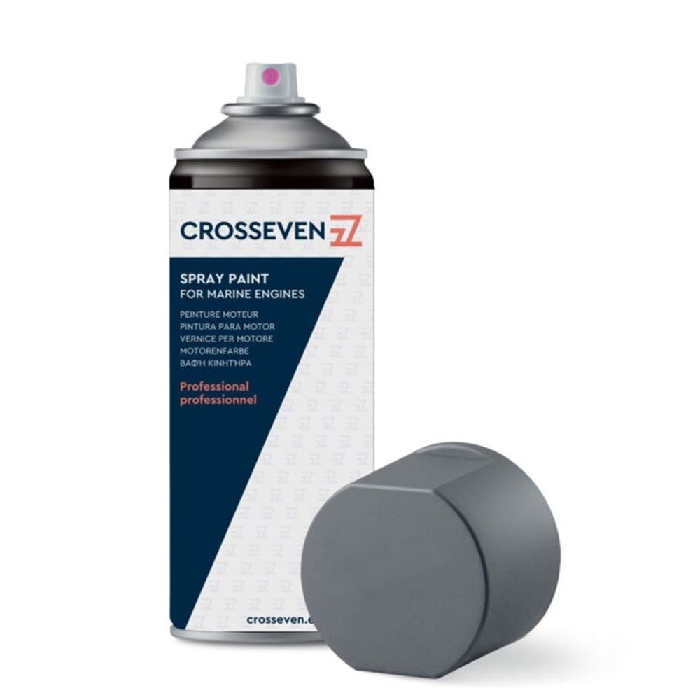 Crosseven Honda Outboard Engine Spray Paint - Honda Grey Metalilic 87 - 400ml - Image
