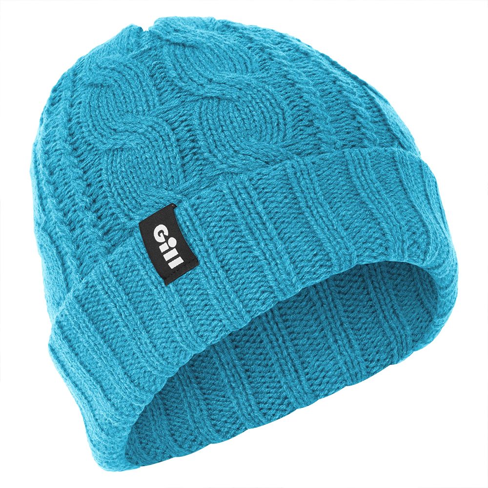 Gill Cable Knit Beanie - Seascape