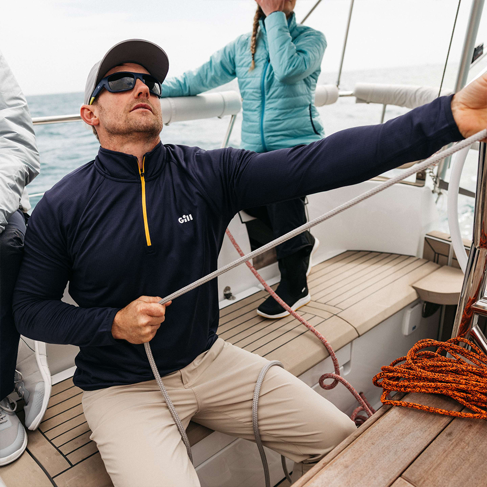 Gill Drift Zip Fleece - Navy