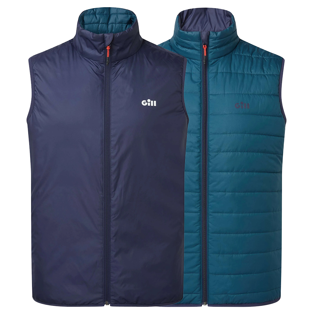 Gill Orion Gilet - Reversible - Navy/Deep Dive