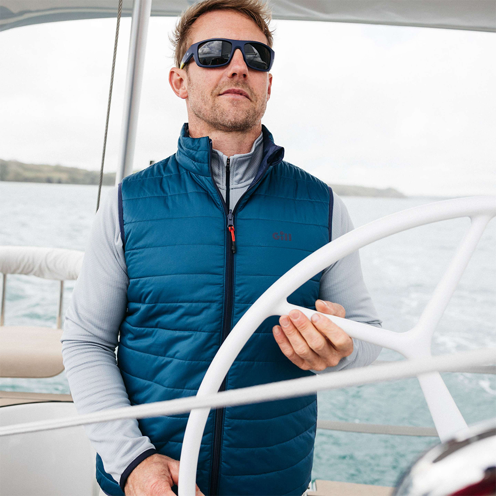 Gill Orion Gilet - Reversible - Navy/Deep Dive