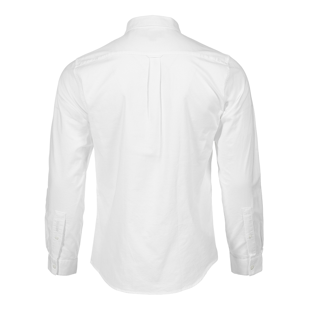 Musto Essential Long Sleeve Oxford Shirt - White