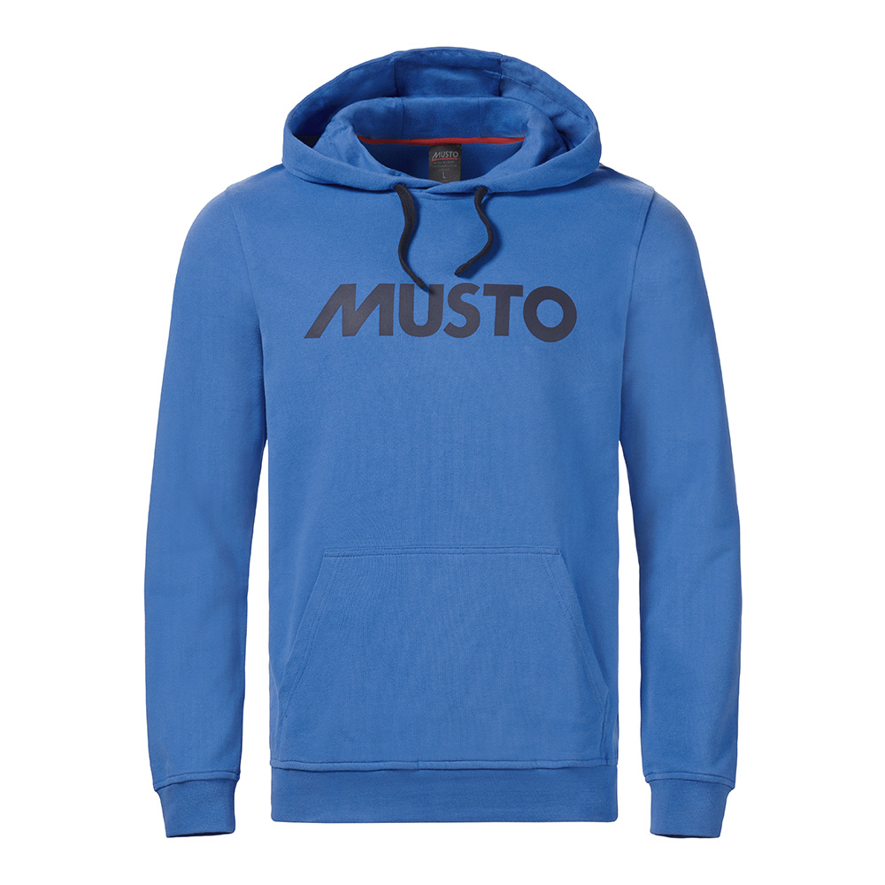Musto Logo Hoodie - Blue - Size Small - Image