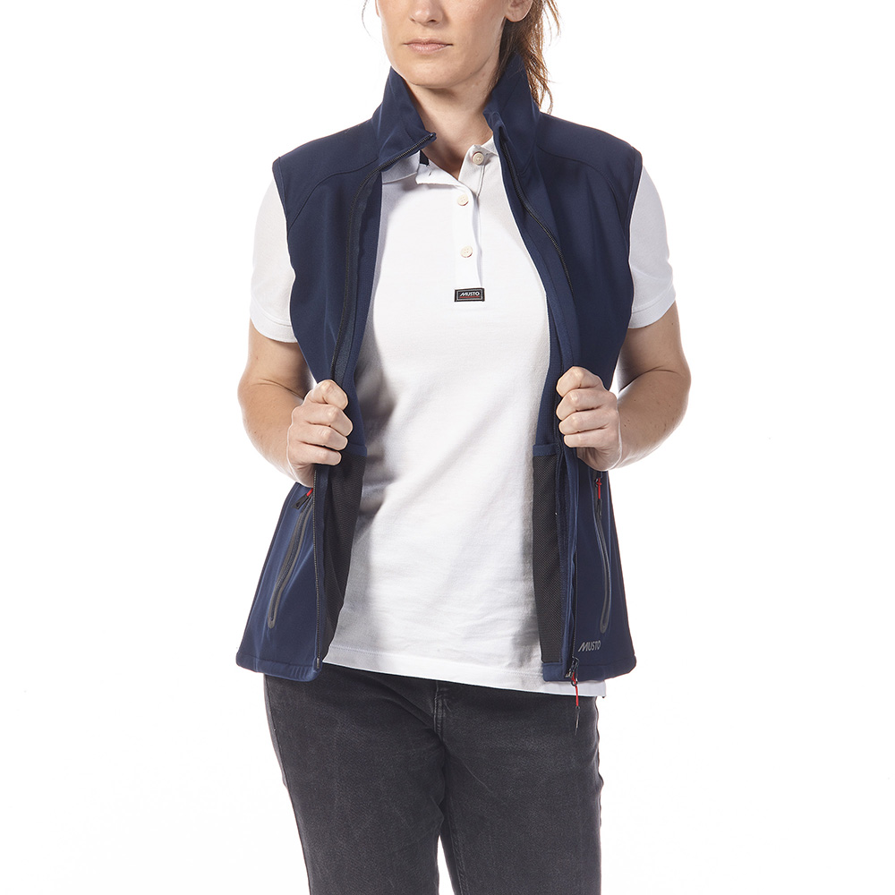Musto Women's Essential Softshell Gilet - Navy