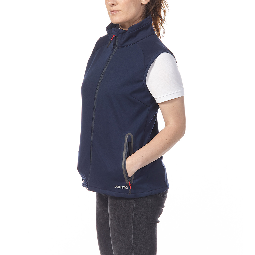 Musto Women's Essential Softshell Gilet - Navy