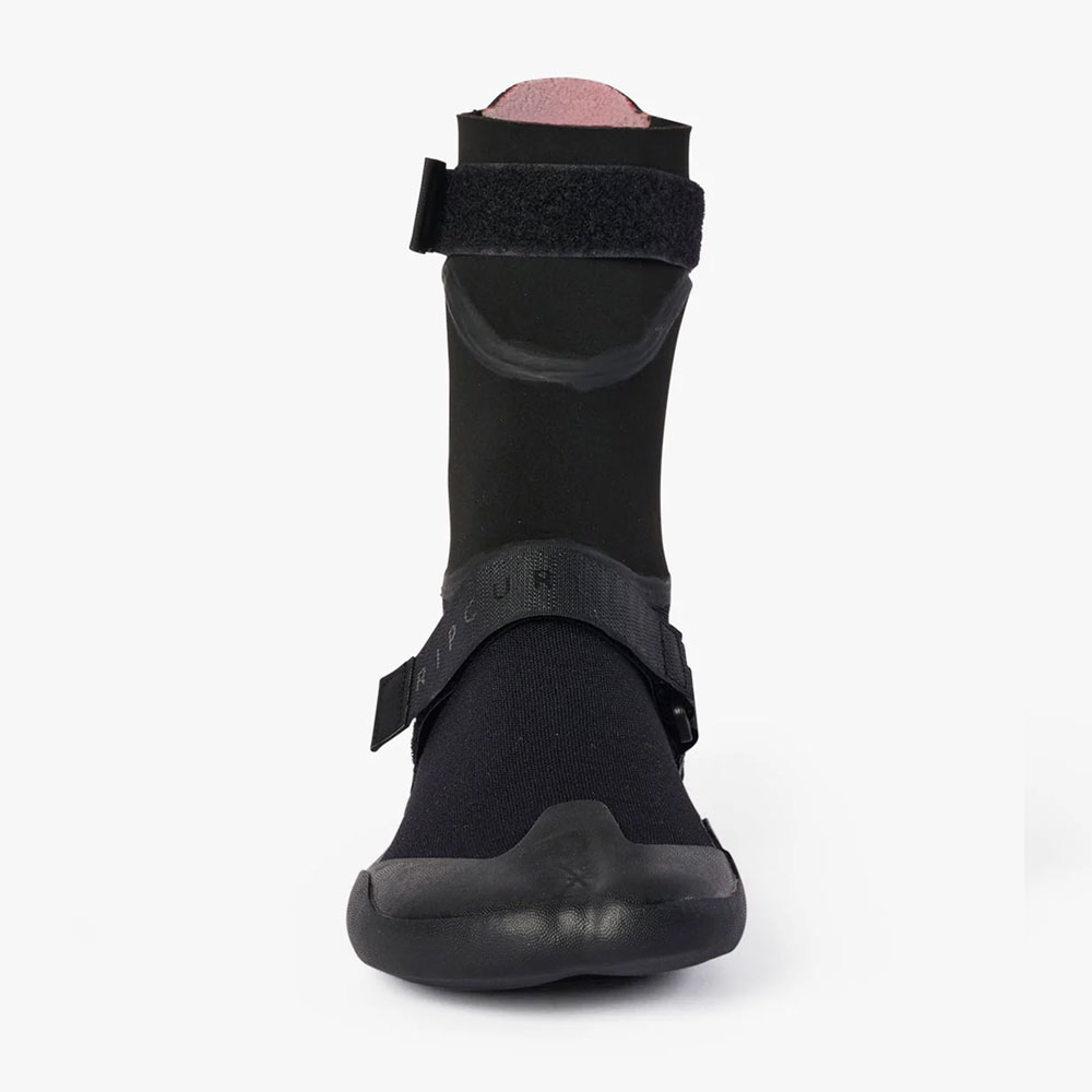 Rip Curl Flashbomb 5mm Hidden Split Toe Booties - Black