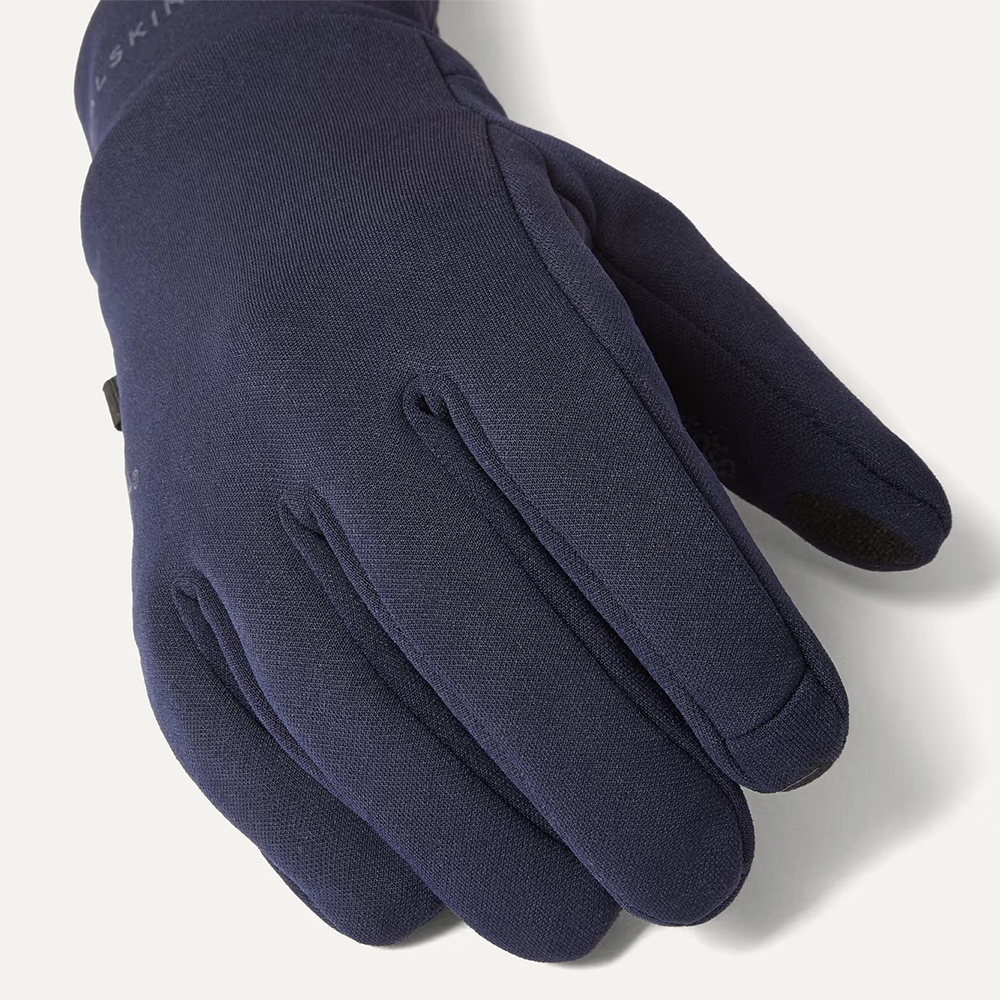 Sealskinz Acle Waterproof Soft Shell Glove - Navy