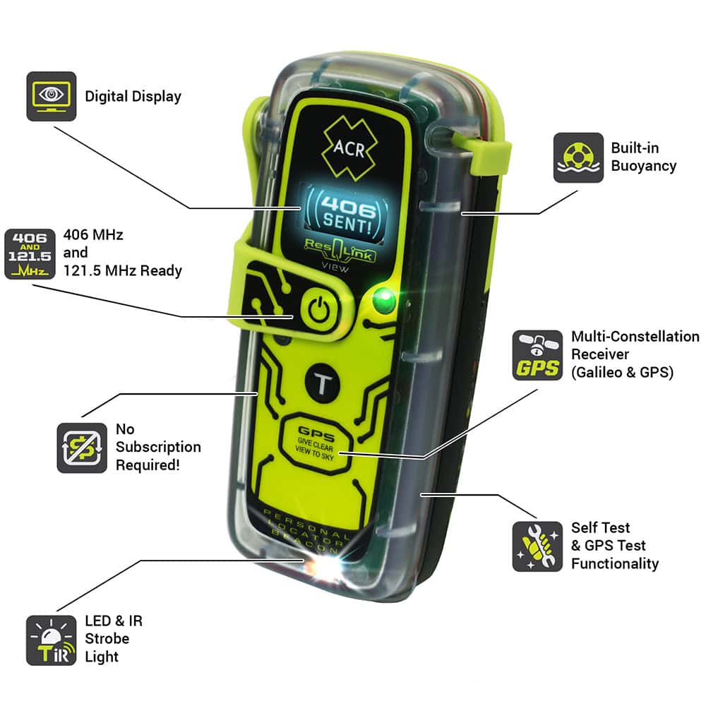 ACR ResQLink View PLB - May 2031 Service Date - Image