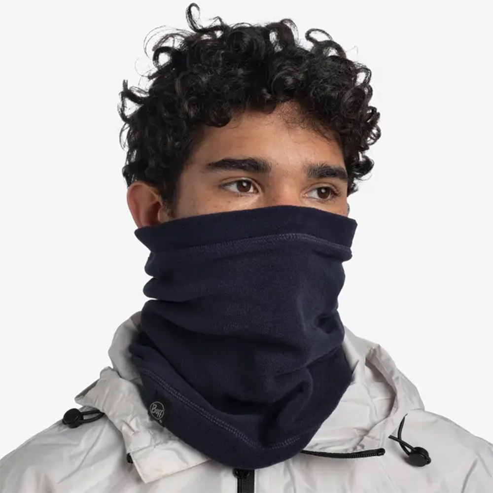 Buff Polar Neck Warmer - Solid Dark Navy - Image