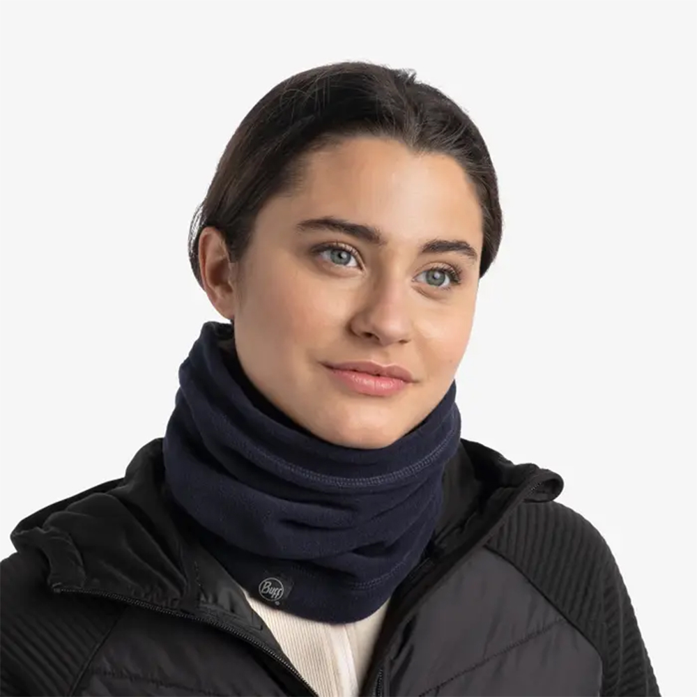 Buff Polar Neck Warmer - Solid Dark Navy - Image