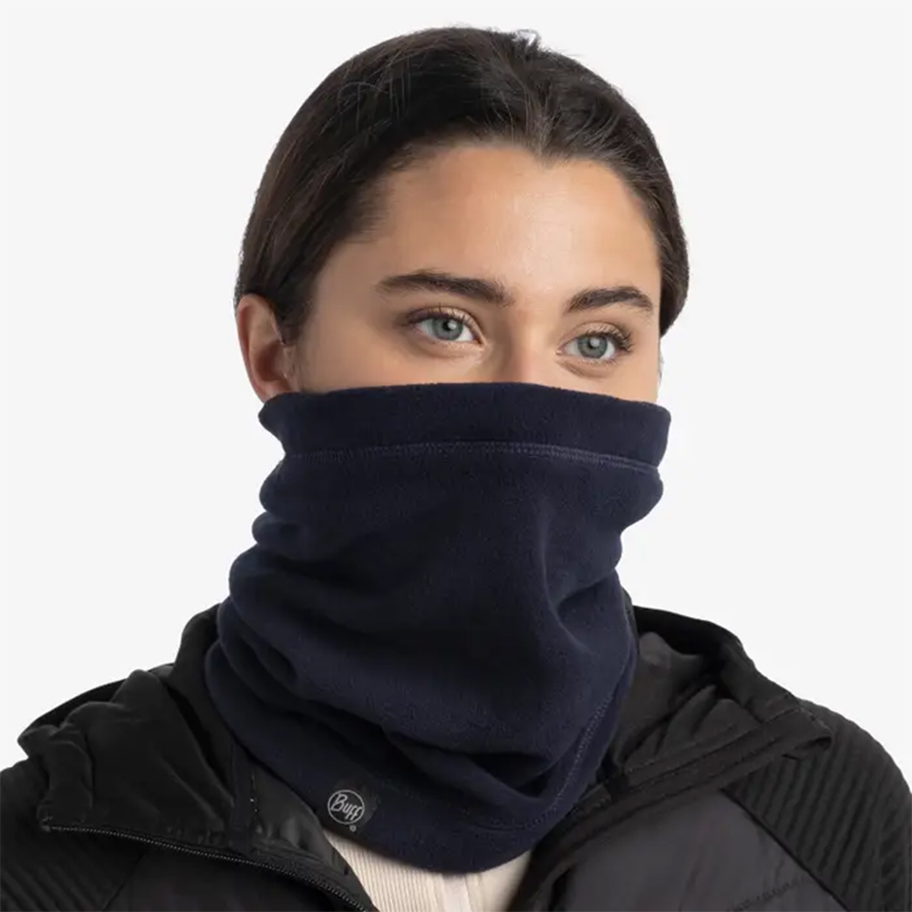 Buff Polar Neck Warmer - Solid Dark Navy - Image