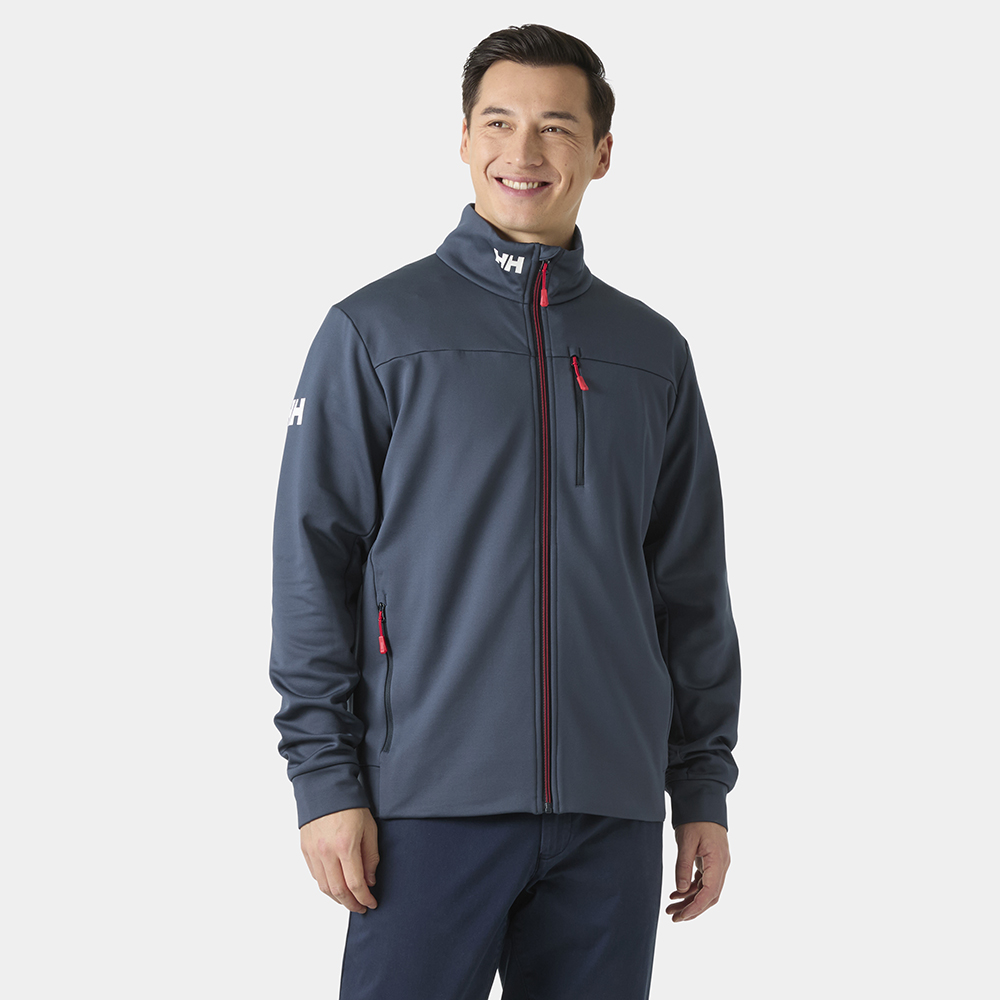 Helly Hansen Men’s Crew Fleece Jacket - Navy