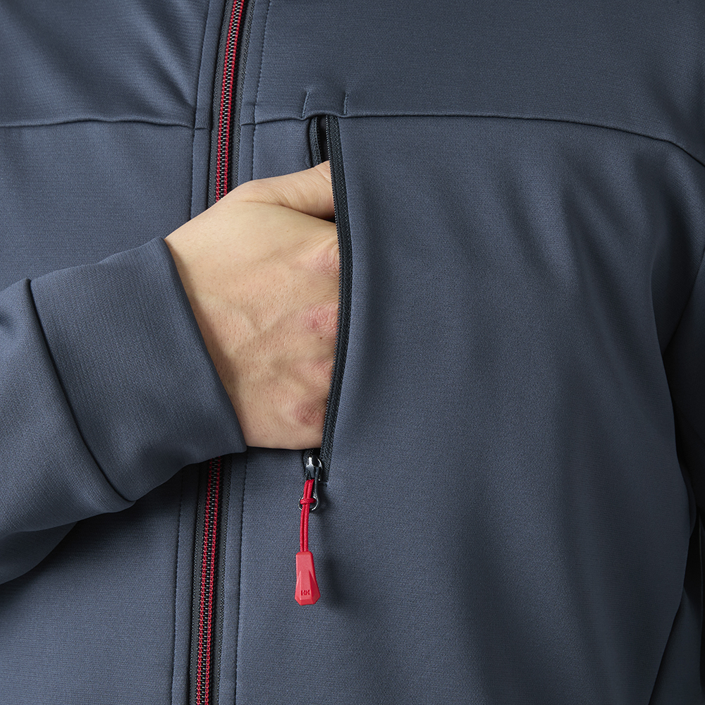 Helly Hansen Men’s Crew Fleece Jacket - Navy