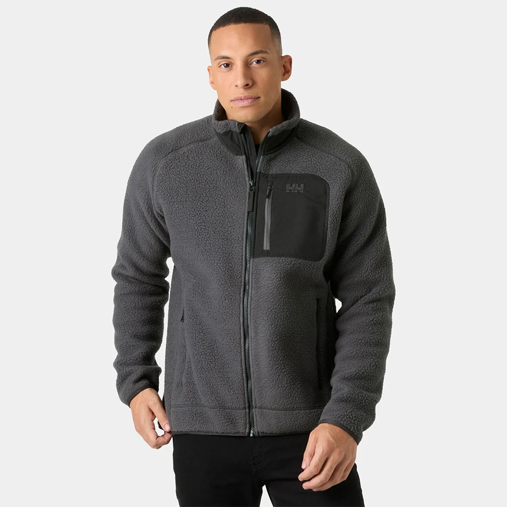 Helly Hansen Panorama Pile Block Jacket - Thunder Grey