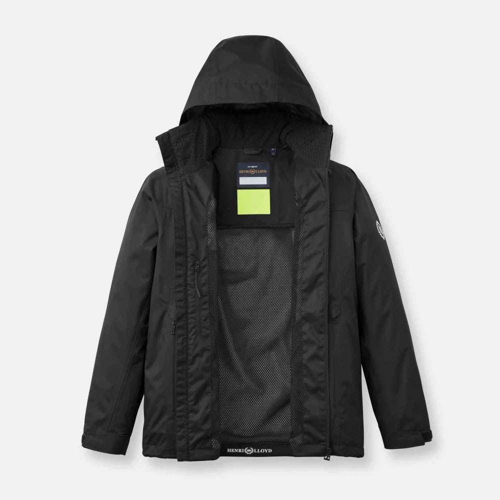 Henri Lloyd Breeze Hooded Jacket - Black