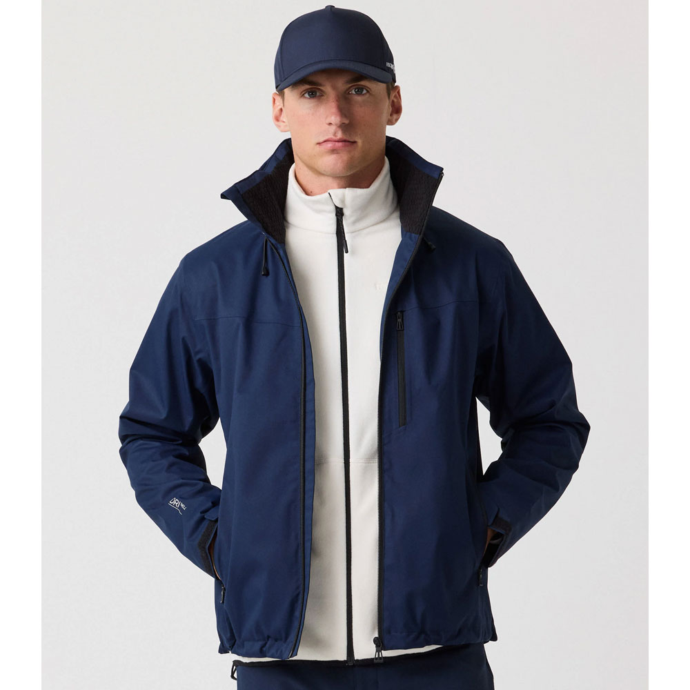 Henri Lloyd Breeze Hooded Jacket - Navy Blue